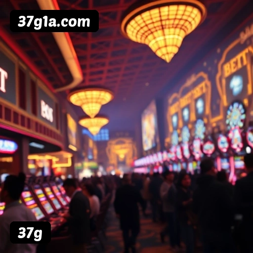 Interface do aplicativo 37g mostrando jogos disponíveis no iOS e Android